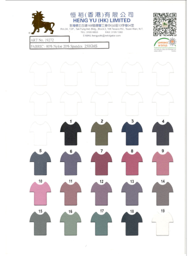 Colour Card #19272