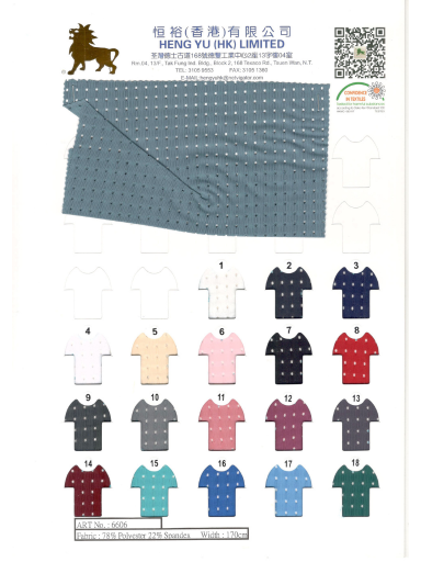 Colour Card #6606