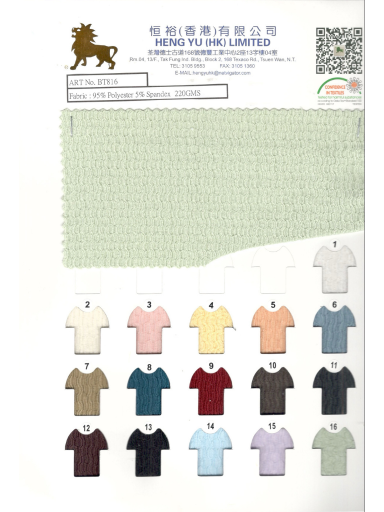 Colour Card #BT816